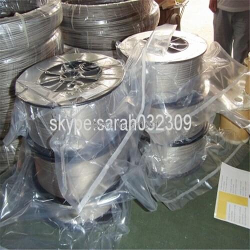 1.0 mm grade 5 Gr.5 Titanium alloy Wire coil in stock ,Paypal is available