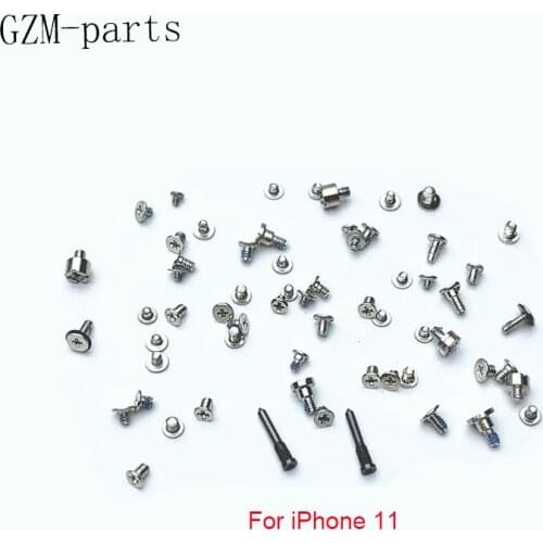 GZM-parts 1 set Full set screws for iPhone 11 Pro Max 11 Pro Mobile Accessories Screws Kit Replacement