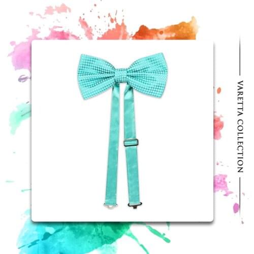 Varetta Male Bow Tie Satin Shiny Fabric Men Bow Tie Colorful Bow Tie Patterned Bow Tie Patterned Green Bow Tie Green Color Bow Tie Mens Bow Tie 2020 New Fashion Man Bow Tie mens accessory Man Accessory