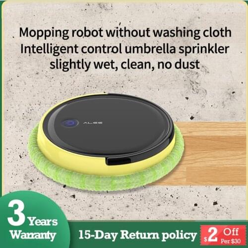 Mopping Robot Vacuum Cleaner 4000mAh 230 mL Water Tank 300 Minutes Dry and Wet Washing Cloth Scrubber Machine For Floor Pet Hair