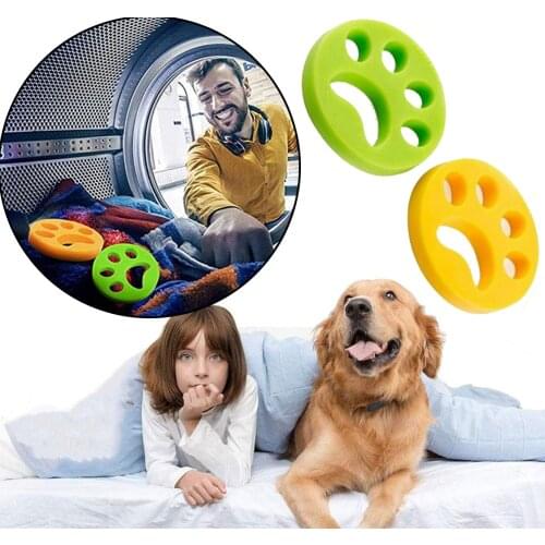 Washing Machine Pet Sticky Hair Remover Silicone New Pet Cotton Hair Cating Collector Available Self-cleaning Clothes Household