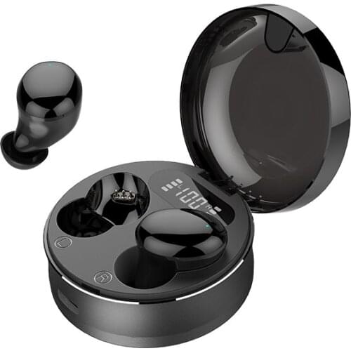T5 Macaron Bluetooth Earphone LED Display True Wireless Earbuds TWS Touch Control Wireless Earphones Waterproof