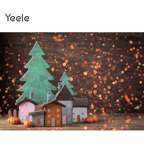 Yeele Christmas Backdrop Glitter Dots Baby Portrait Toy House Backgrounds Photocall Photography For Photo Studio Photographic