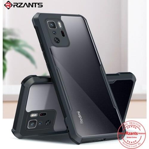 Rzants For Xiaomi POCO X3 GT Case Hard [Blade] Shockproof Slim Crystal Clear Cover funda Casing