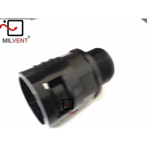 100pcs M - Metric Threaded One Piece Slim Conduit Fitting