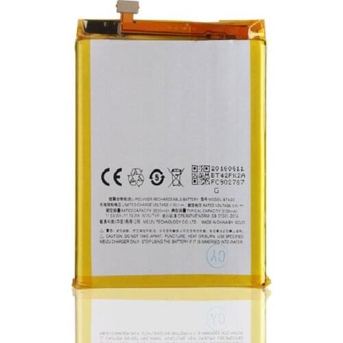 BT42C 3100mAh Battery For MEI ZU M2Note M2 Note Mobile phone