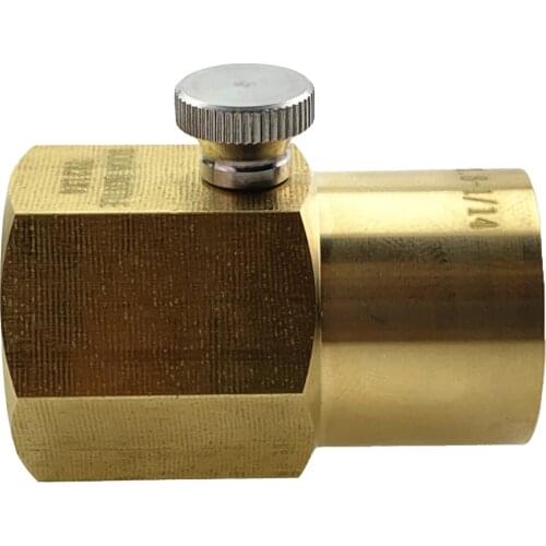 SodaStream Cylinder Refill Adapter with Switch for Refill Soda Stream co2 bottle Refill Adapter Bleed Valve