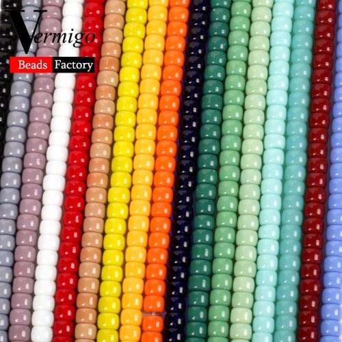 46colors Crystal Glass Beads 8*6mm Rondelle Abacus Spacer Beads for Jewelry Making Diy Bracelet Necklace Jewellery Accssories