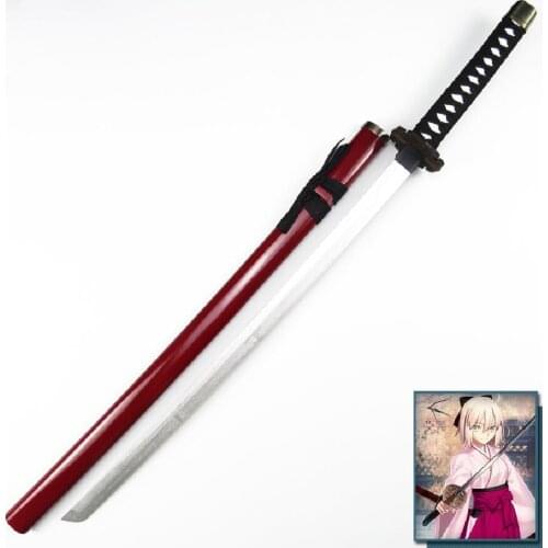 Fate grand order Okita Souji Weapon cosplay Props Wooden Weapons