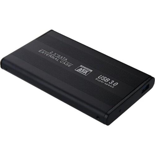 USB 3.0 HDD Enclosure 2.5" SATA External Hard Disk Box 5GBps for Windows 98/se/me/2000/xp/win7/8/10 Mac OS8.6 and Higher