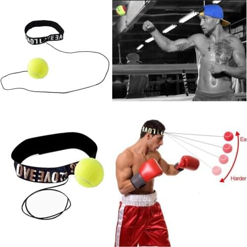 Boxing Fight Ball Speedball Reflex Speed Training Boxing Punch Muay Thai Exercise