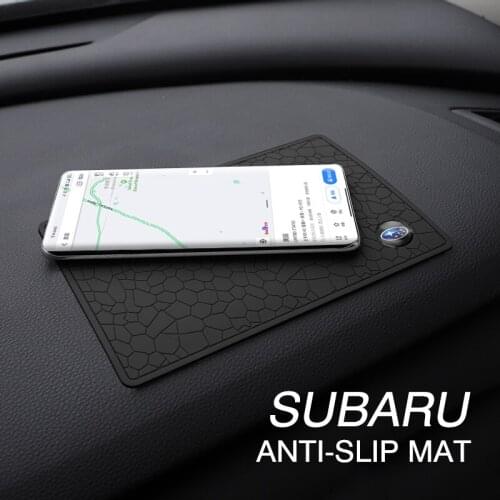 Car Interior Non Slip Mat Dashboard Phone Anti-Slip Sticky Gel Pad For Subaru Impreza Legacy WRX STI BRZ XV Forester Crosstrek