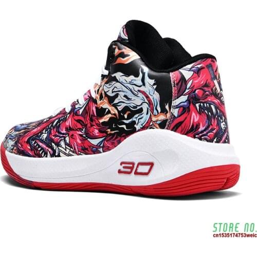 2020 New Big Size 45 High Top Basketball Shoes Male Street Basketball Culture Sneakers Sport Shoe Ankle Sport Shoes Unisex Boots