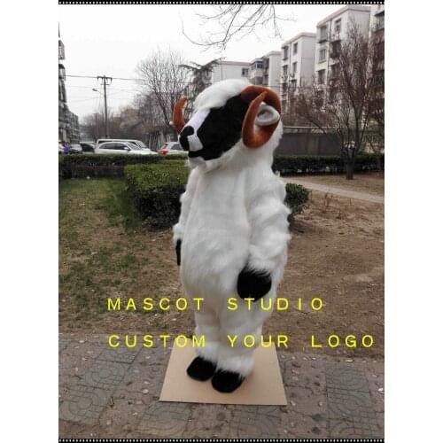 Sheep Mascot Costume Cosplay Party Game Dress Outfit Advertising Halloween Adult
