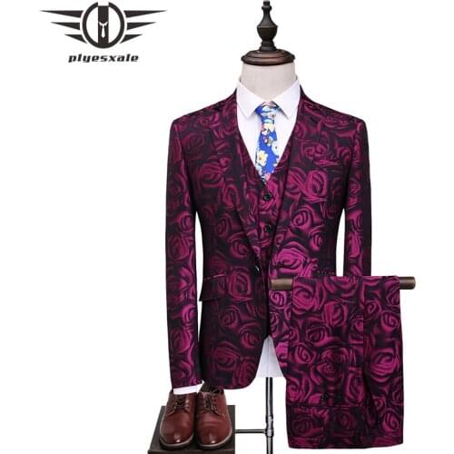 Plyesxale Mens Casual Suits