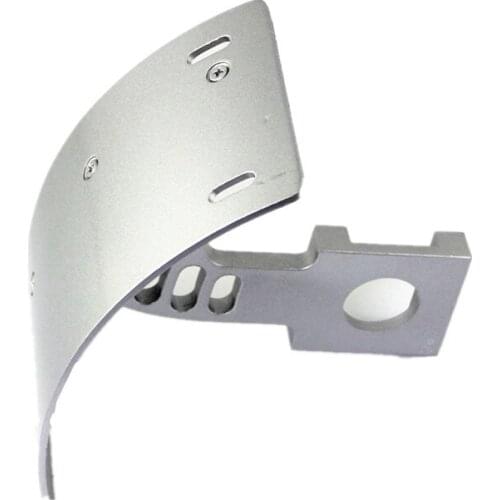 Silver Curved Side Mount License Plate Bracket For Suzuki GSXR600/750 GSXR1000