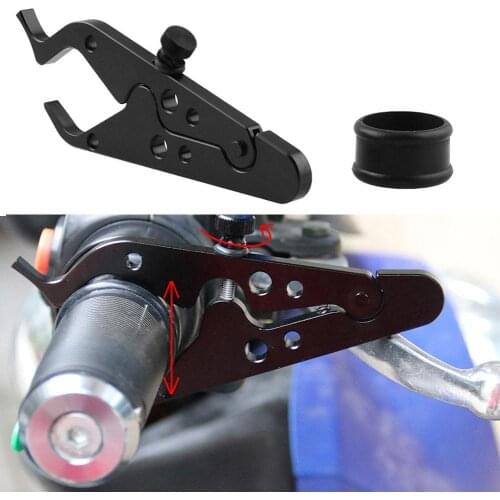 Universal Motorcycle Cruise Control Throttle Lock Assist Retainer Wrist Grip