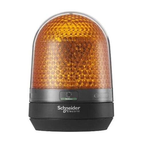 XVR3B05 Rotating beacon, 100 mm, orange, without buzzer, 12...24 V DC