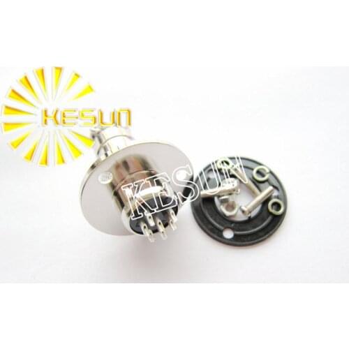 10pair GX16-7 GX16 7Pin With Flange Male & Female 16mm Wire Panel Connector M16 circular connector Socket Plug