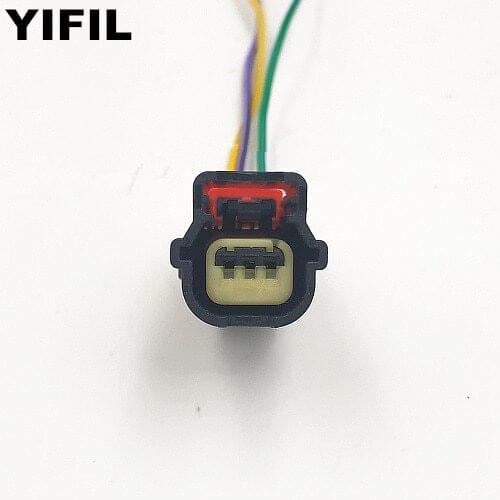 2/4/10pcs/lot 3 Pin/Way Female Crankshaft Sensor Plug Connector Wire Harness Pigtail For Buick Regal Lacrosse Molex 31404-3110