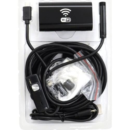 8mm Endoscope USB wifi Camera Android 720P Iphone Borescope Camera Endoscopio Semi Rigid Hard Tube and Softwire iOS Endoscope