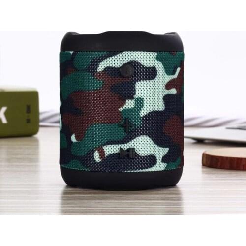 2020 Wireless Bluetooth 5.0 Speaker Mini Column Large Capacity Battery Loudspeaker Support Handfree FM Radio TF Card Aux Audio