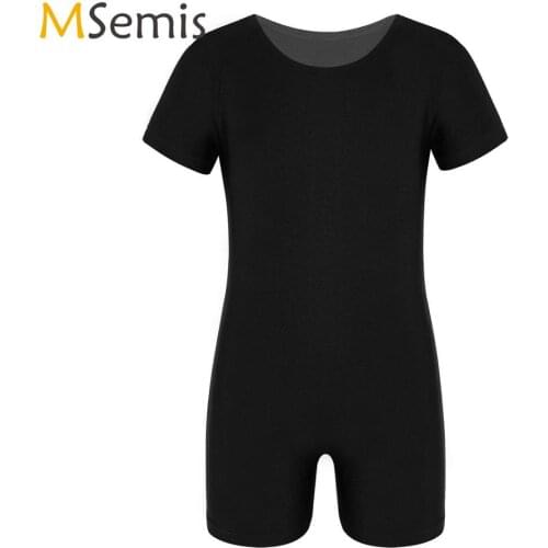 Kids Boys Girls Gymnastics Ballet Leotard Costume Stretchy Childrens Ballet Dance Leotard Bodysuit Jumpsuit Unitard Dancewear