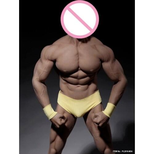 TBLeague M34 1/6 Headless Steel Bone Muscle Type Bodybuilding Body Male Body 12'' Action Figure Toy Model Can As A Friends Gift