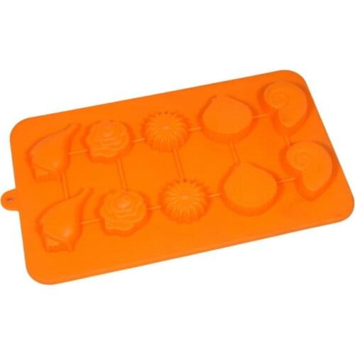 Cake Mold Soap Mold Sea Shell Fish Flexible Silicone Mould Non Stick