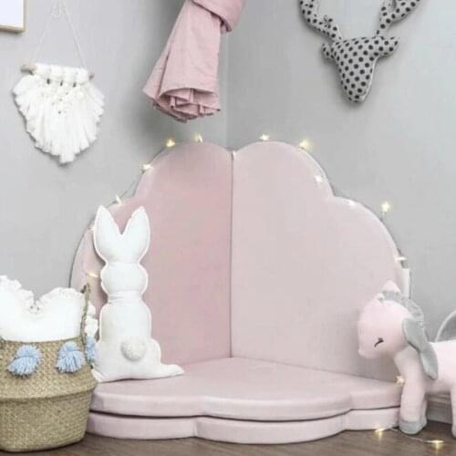 INS Baby Play Mat Toys For Children 4 Petals Kids Rug Puzzle Developing Mats Crawling Gym Foldable Carpet Child Room Decor 4 cm