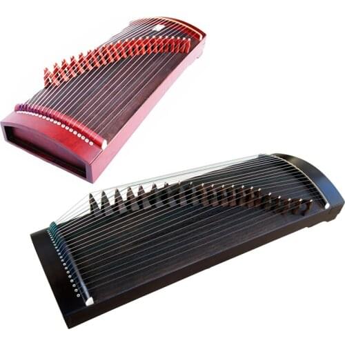 Hot Selling Portable Mini Professional Guzheng 90cm Chinese National 21 Strings Musical Instruments Guzheng with Accessories