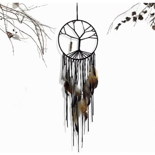 Dream Catcher Wall Decor Native Indian Dream Catcher Wall Hanging for Vintage Wedding Home Decoration Office Wind Chime Hanging