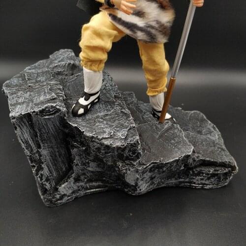 1/12 Scale scene accessories soldier puppet rock mountain platform for 1/12 Action Figure Dolls base puppet base