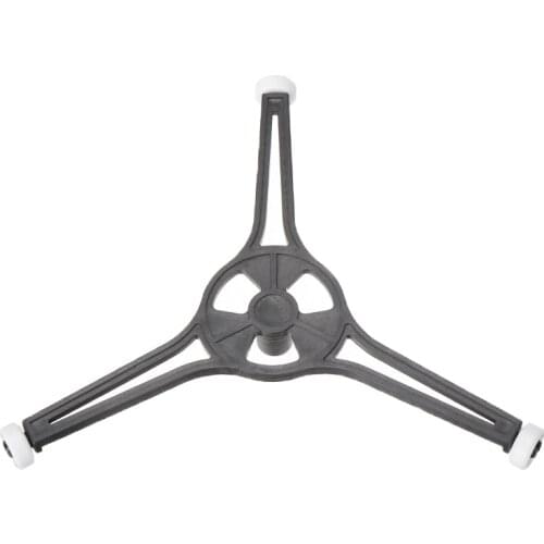 New Microwave Oven Roller Support Triple Arms Flat Plate Holder Guide Ring Glass Turntable Support Stand Cookware Accessories
