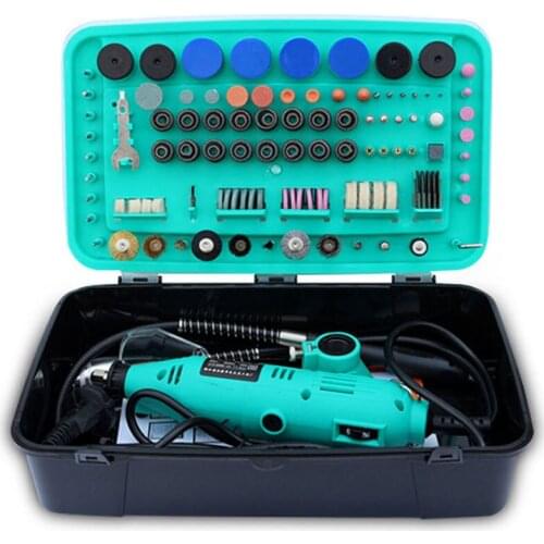 Multi-function Hand Electric Drill Kit Polishing Cutting Grinding Jade Carving Machine Electric Grinder Combination Tools Set
