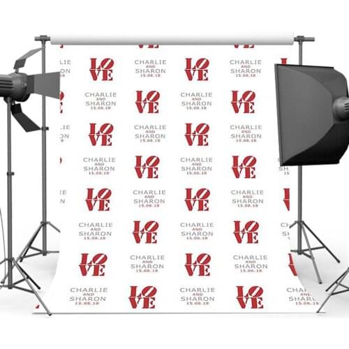 Mehofoto Step and Repeat Background for Photography Birthday Party Backdrop for Photo Studio Custom PA-034