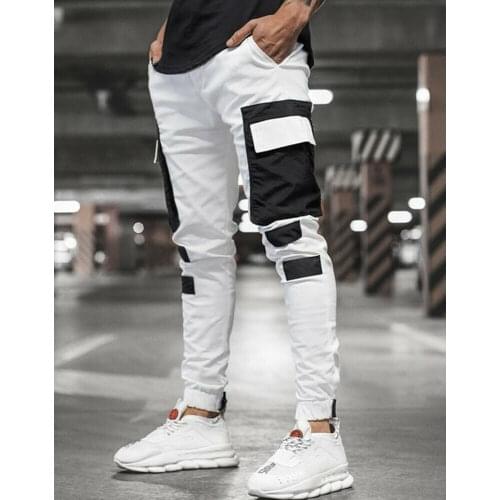 Mens Casual Sweatpants Fitness Pants Workout Joggers Training Sport Hip Hop Trousers