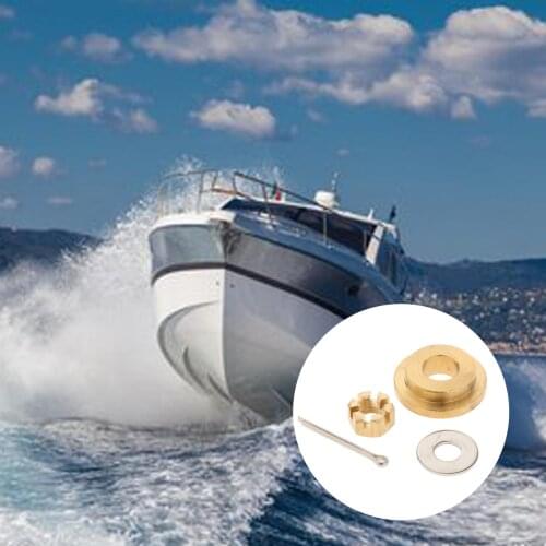 Pin Cotter Plate Washer Propeller Spacer Set for Yamaha Outboard Engine 9.9/15HP 90171-10M01