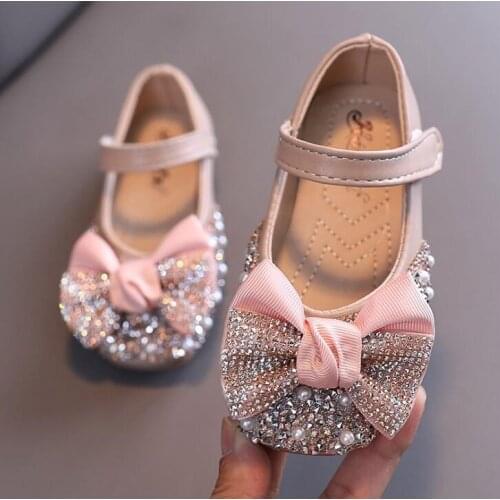 2021 Spring New Children Shoes Girls Princess Shoes Glitter Children Baby Dance Shoes Casual Toddler Girl Sandals