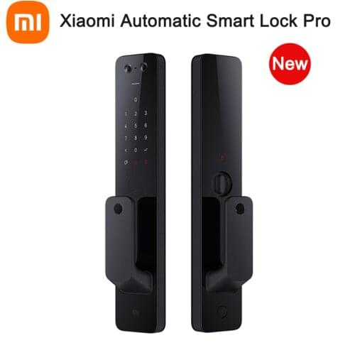 Original Xiaomi Automatic Smart Door Lock Pro Biometric Fingerprint NFC Security Smart Lock Work with Apple HomeKit & Mi HomeApp