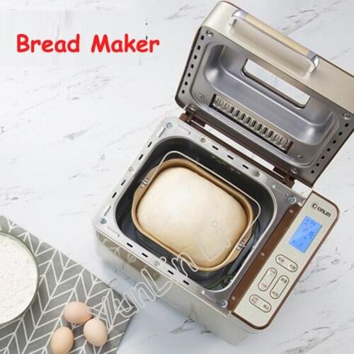 Full-automatic Bread Maker Multi-functional Intelligent Bread Baking Machine DIY Bread Baking Toaster DL-TM018