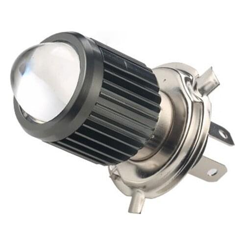 H4 LED Moto H6 LED Motorcycle Headlight Bulbs CSP Lens White Yellow Hi Lo Lamp Scooter Accessories Fog Lights 12V