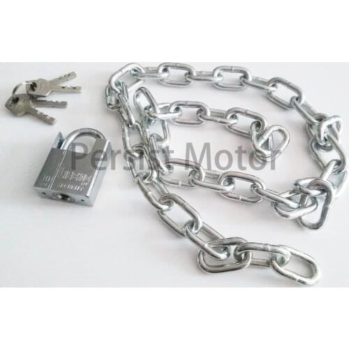 Bicycle Lock Motorcycle Chain Lock Tricycle Electric Car Lock Gate Steel Chain Anti-theft Lock