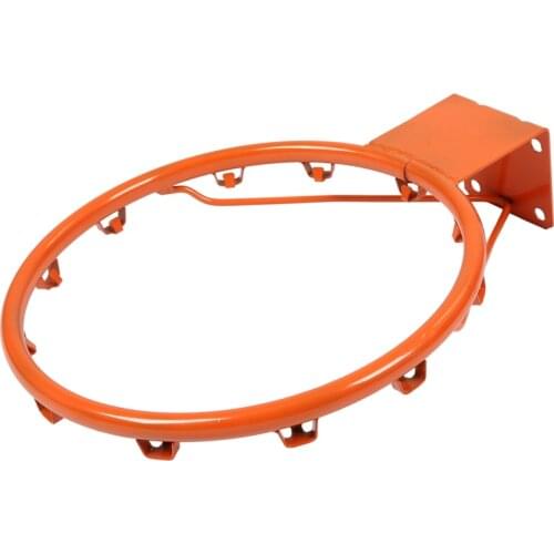 35cm Athlete Basketball Match Game Ball Ring Hoop Rim Stand Backboard Basket for Adults Kids Full Solid Metal Spring