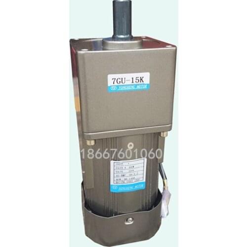 7IK400GU-CF AC220V / 380V 400W AC gear reduction asynchronous motor, high torque, reversible, fixed speed