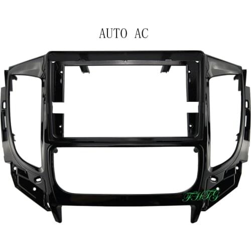 9 inch Fasxia Car Audio Frame Car Radio Fascia,gps navigation fascia panel is suitable for MITSUBISHI TRITON
