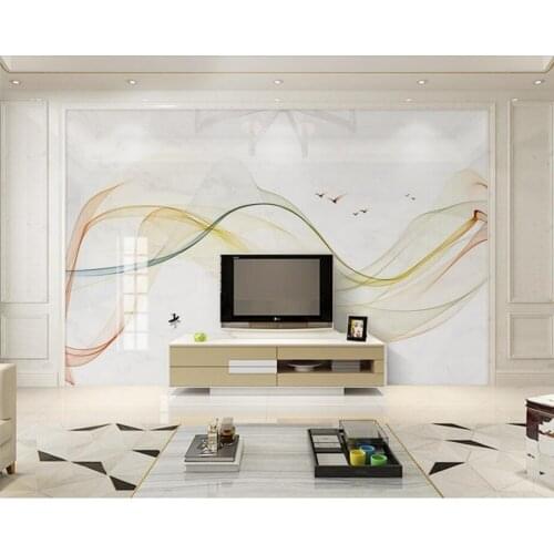 Abstract artistic concept marble lines landscape wallpaper papel de parede,living room bedroom sofa TV background kitchen mural