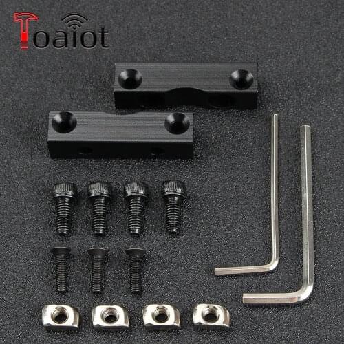 Toaiot Aluminum Z axis Stepper Motor Mount With Screw Nuts kit For CR-10/ Ender3 Ender 3 Pro Tornado 3D Printer Parts