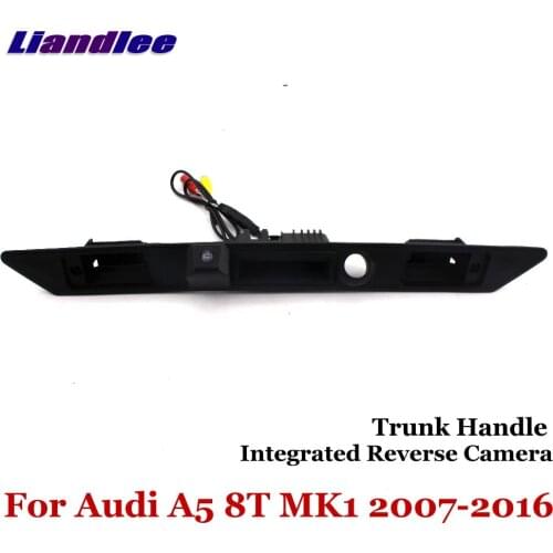 Car Backup Parking Camera For Audi A5 8T MK1 2007-2016 Rear View Rearview Reverse Camera / Integrated Trunk Handle