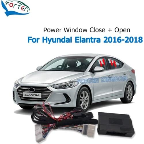 Forten Kingdom Car Auto Window Lift Close Closer Open Kit Module For Hyundai Elantra AD 2016-2018